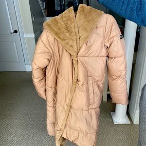 BCBG Maxazria Almond Coat - Size S